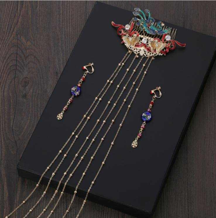 Queen様　order髪飾り⭐︎ Amazon.co.jp: Chinese Hair Ornament, Ancient Golden Queen Hair